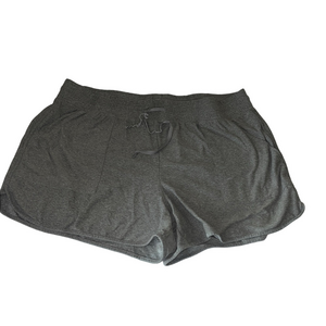 Athletic Works Light Gray Women's Athletic Lounge Shorts